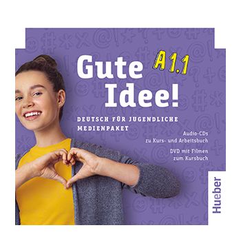 Gute Idee! A1.1 Medienpaket + CD audio del Kursbuch e del Arbeitsbuch + DVD video