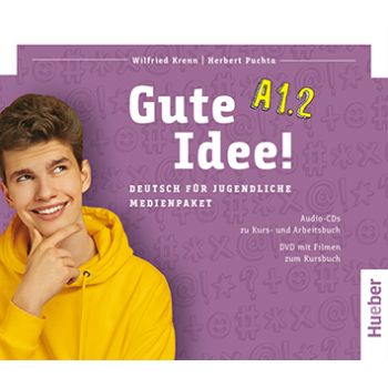 Gute Idee! A1.2 Medienpaket + CD audio del Kursbuch e del Arbeitsbuch + DVD video