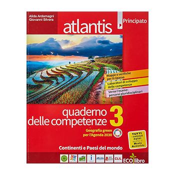 Atlantis PLUS 3 Paesi extraeuropei con Cartografia 3 + Quaderno delle competenze 3