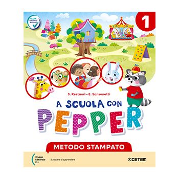 A scuola con Pepper 1 - Metodo stampato 