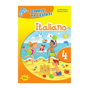 I compiti per l'estate Italiano 4 + Libro Narrativa