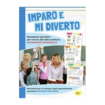 IMPARO E MI DIVERTO classe 1ª Schedario operativo in stampato maiuscolo 