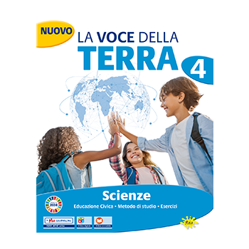 NUOVO La voce della terra Mate-Scienze 4 + Allegati