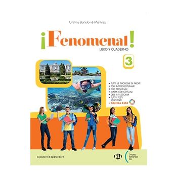 ¡Fenomenal! 3 Libro studente+esercizionario+Libro digitale