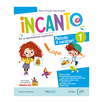Incanto Classe 1 Pack B - Metodo 4 caratteri