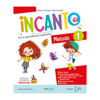 Incanto Classe 1 Pack A - Metodo stampato