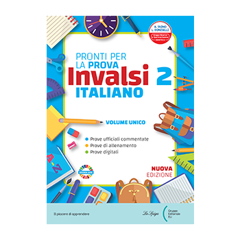 Pronti per la prova INVALSI Volume unico ITA-MATE - Classe 2 - Edizione 2025