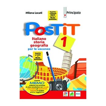 Post it 1 - Italiano storia geografia per le vacanze+Ebook
