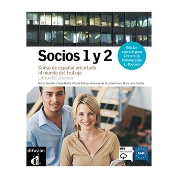Socios 1 y 2 Edición especial para Università Commerciale L. Bocconi - Libro studente