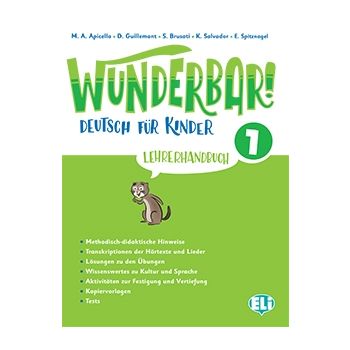 Wunderbar Lehrerhandbuch+CD 1