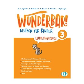 Wunderbar Lehrerhandbuch+CD 3