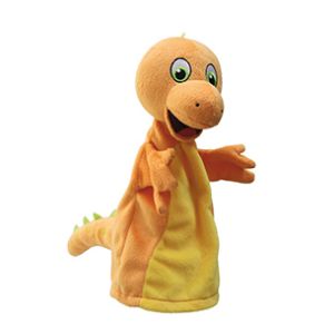 Jana und Dino Handpuppe