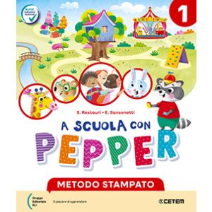A scuola con Pepper 1 - Metodo stampato 