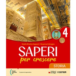 Saperi per crescere 4 Storia Geo