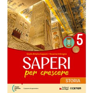 Saperi per crescere 5 Storia Geo