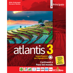 Atlantis 3 Paesi extraeuropei con Cartografia 3 + Quaderno delle competenze 3 + DVD3