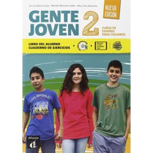 Gente Joven 2 nueva edicion para italianos - Libro alumno e cuaderno de ejercicios