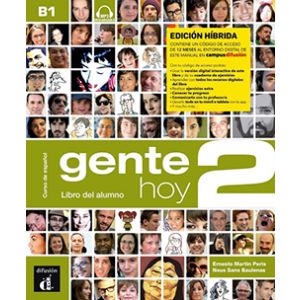 Gente Hoy 2 - Edición híbrida - Libro del alumno + mp3
