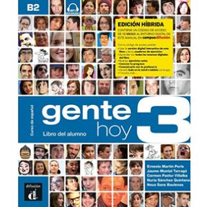 Gente Hoy 3 - Edición híbrida - Libro del alumno + mp3