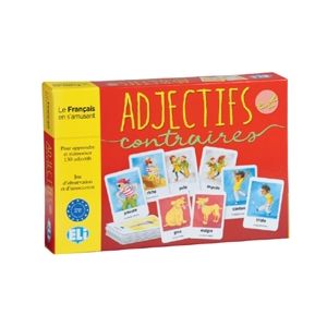 Adjectifs et contraires -gioco linguistico in francese