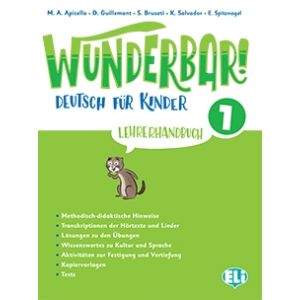 Wunderbar Lehrerhandbuch+CD 1